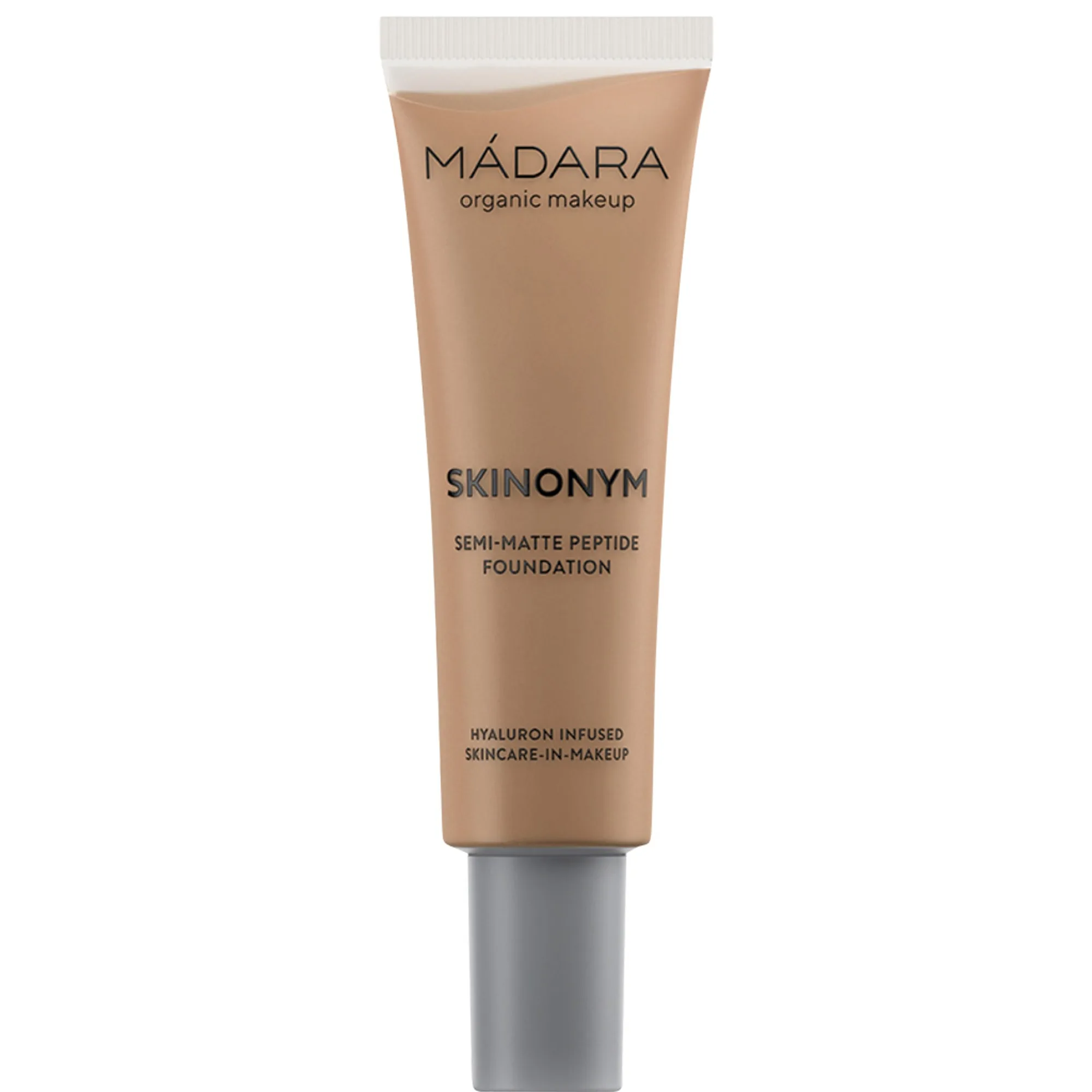 Mádara Skinonym SKINONYM Semi-Matte Peptide Foundation #65 WARM TAN