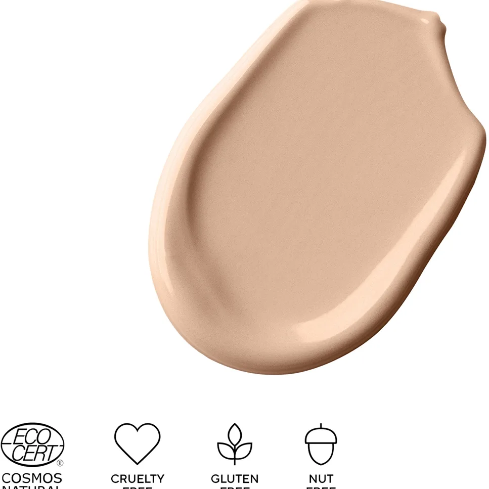MÁDARA Skinonym Semi-Matte Peptide Långvarig foundation med peptider Skugga Rose Ivory 30 30 ml