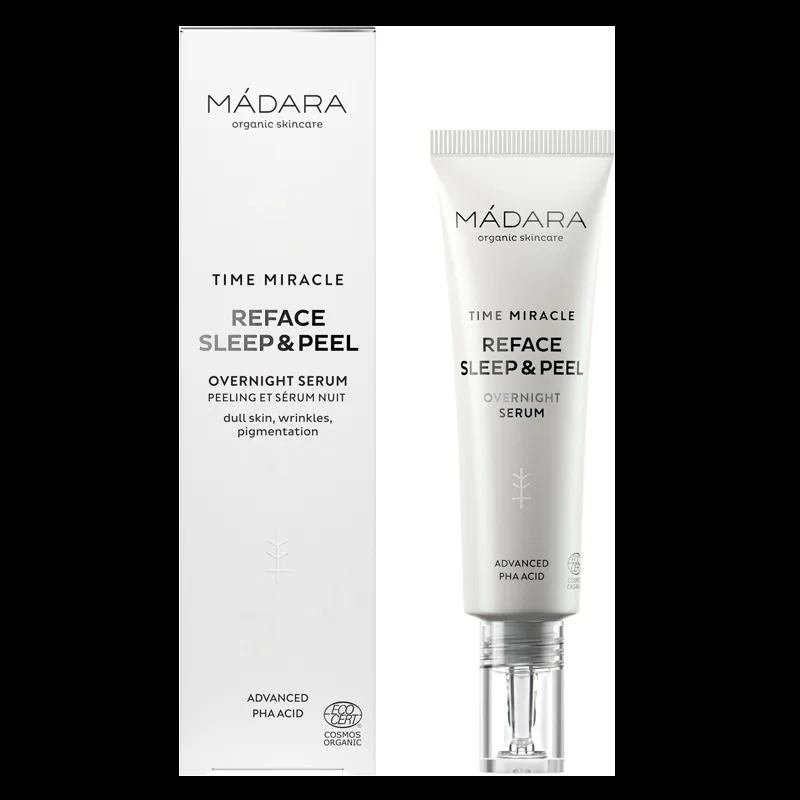 Madara Time Miracle Reface Sleep & Peel Overnight Serum (30 ml)