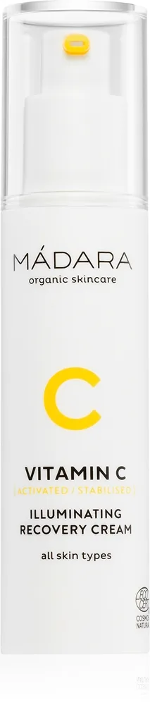 MÁDARA Vitamin C Lysnende creme med regenerativ effekt 50 ml