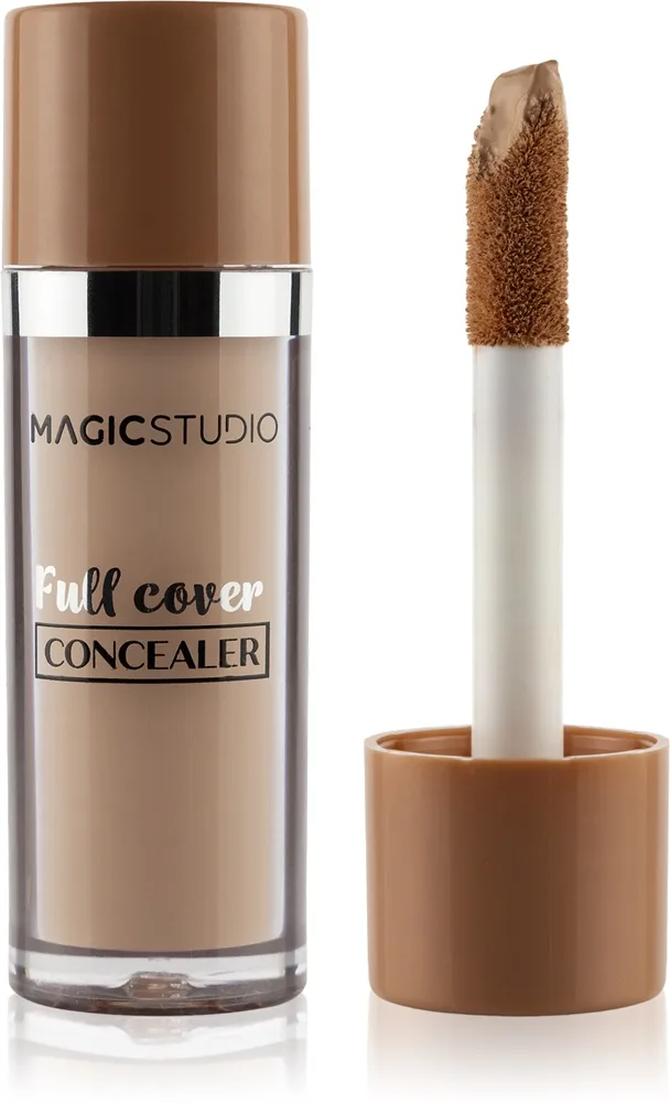 Magic studio Full Cover Flytande concealer För full täckning Skugga 03 Medium Warm 4.8 g