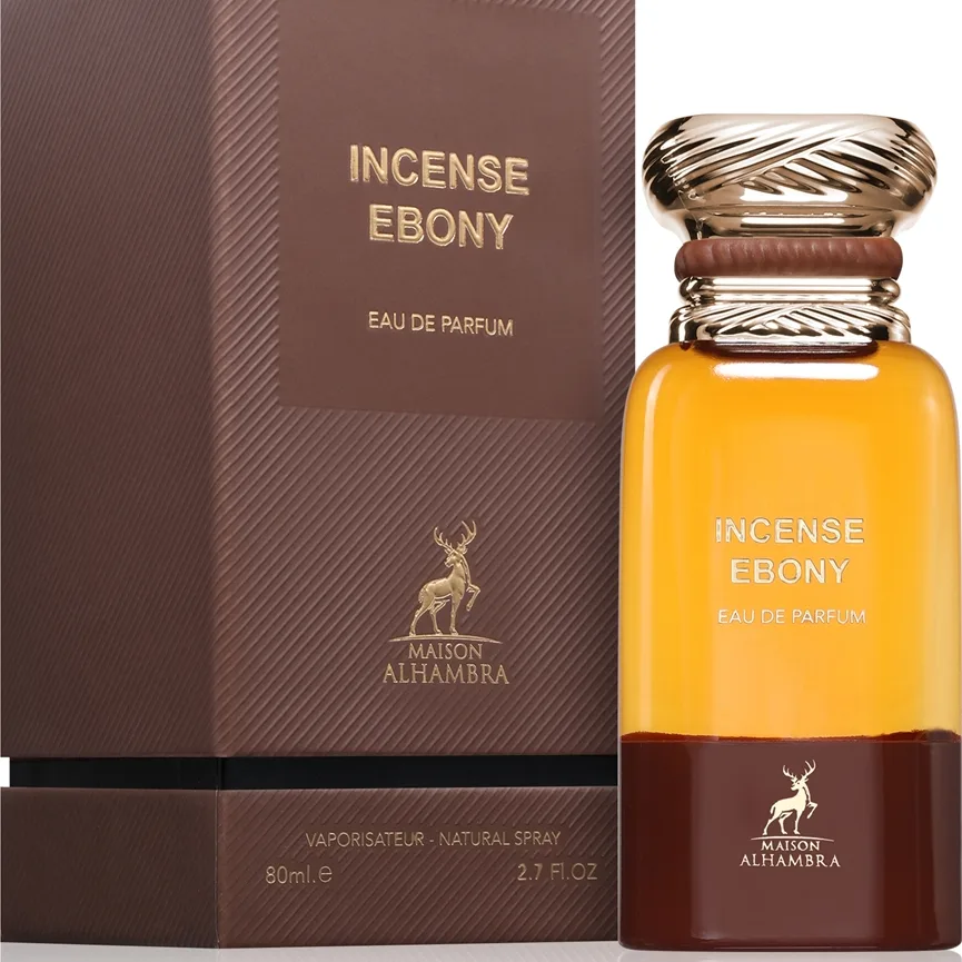 Maison Alhambra Incense Ebony Eau de Parfum Unisex 80 ml