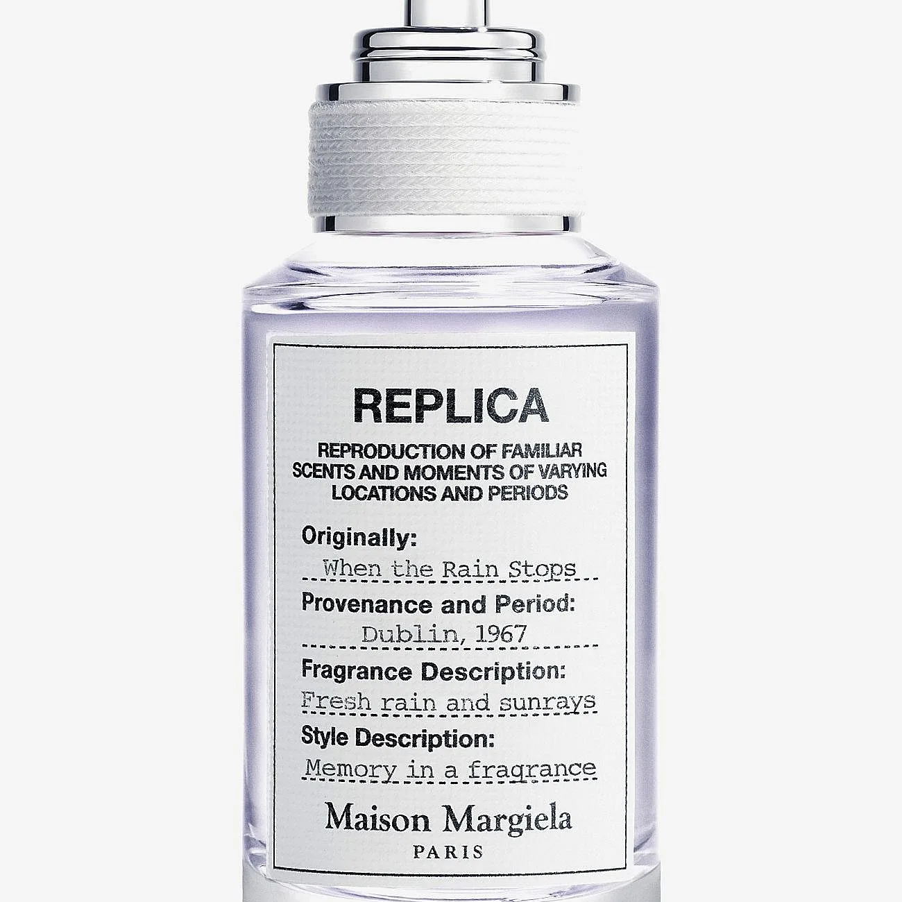Maison Margiela REPLICA When the Rain Stops Eau de Toilette -tuoksu unisex 30 ml