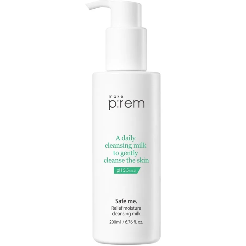 Make P:rem Safe me. Relief moisture cleansing milk 200 ml