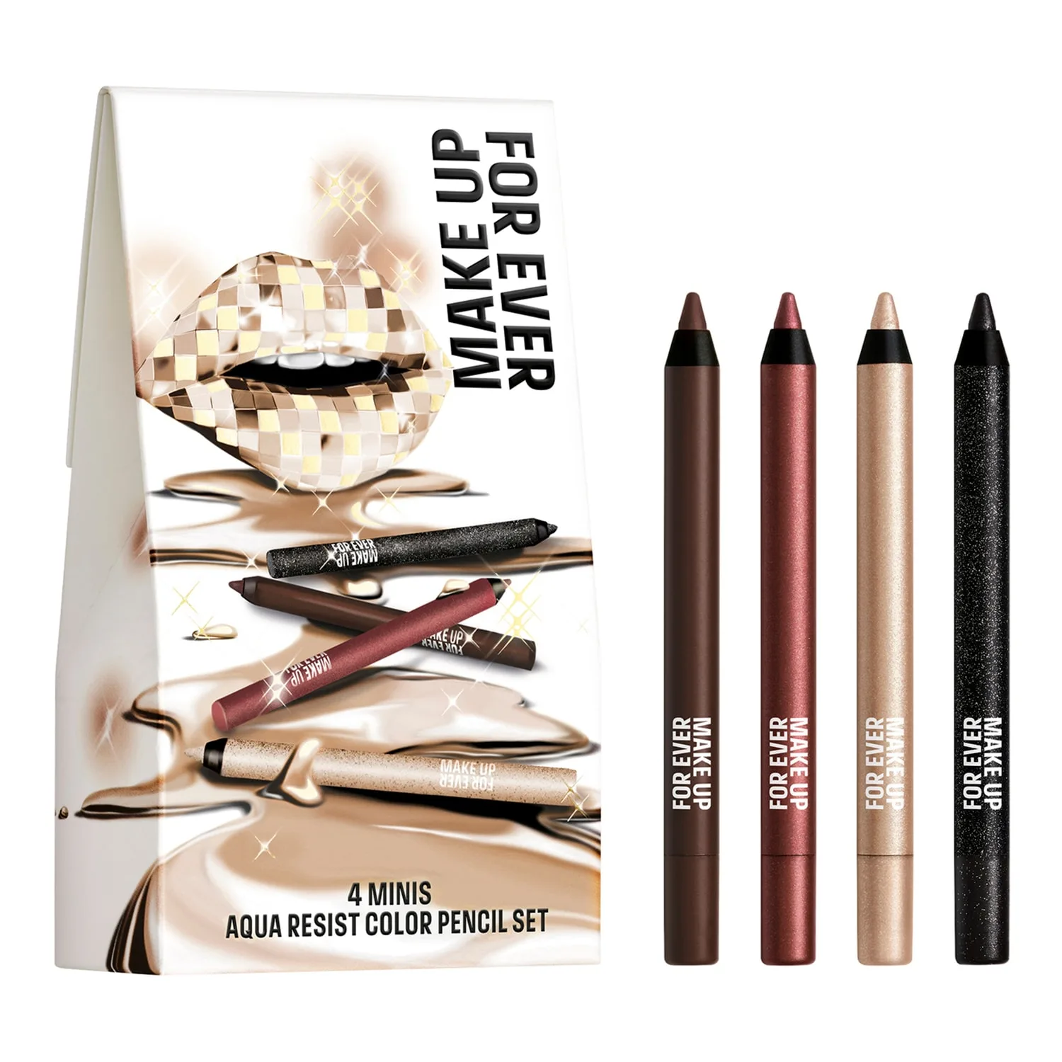 Aqua Resist Color Pencil Set - Set för ögonen