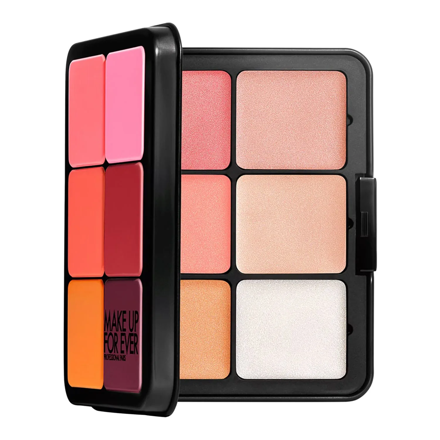 HD Skin Blush & Glow - Palett med krämig rouge och highlighter