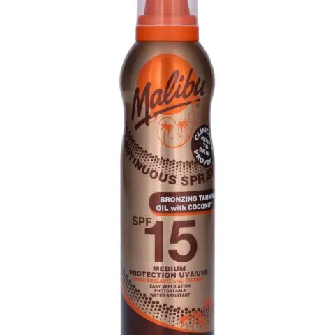 Malibu SPF 15 Cont Tanning Oil 175ml