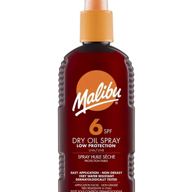 Malibu Dry Oil Spray SPF6 200ml