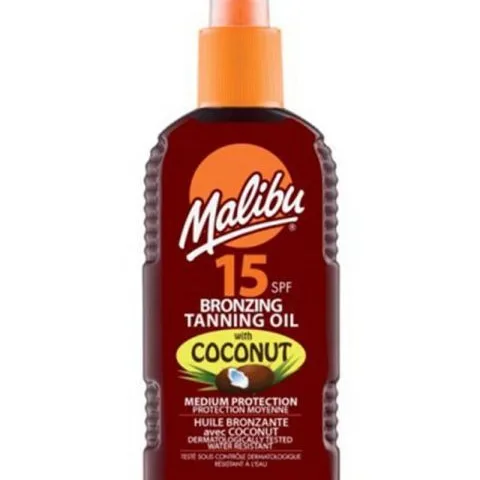 Malibu Bronzing Tanning Oil Sol-olja Med bronzer 200 ml
