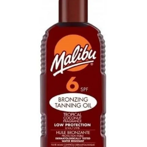 Malibu Bronzing Tanning Oil SPF6 200ml