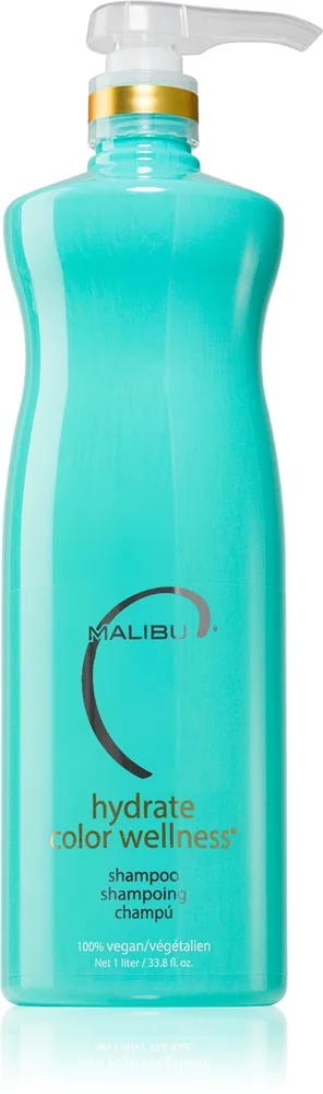 Malibu C Hydrate Color Wellness puhdistava shampoo värjätyille hiuksille 266 ml