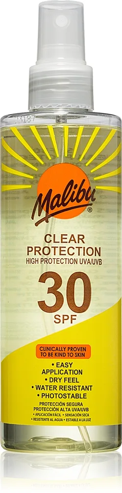 Malibu Clear Protection Spray SPF30 250ml