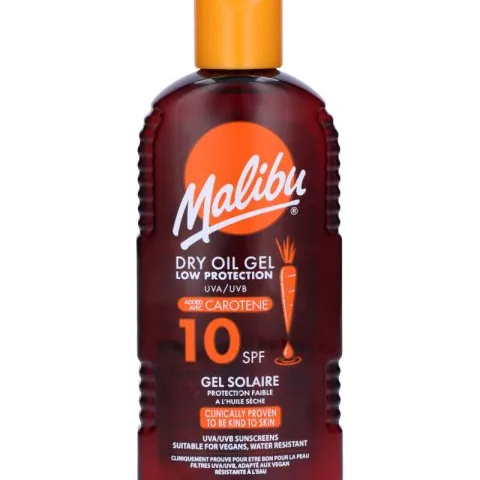 Malibu Dry Oil Gel With Carotene SPF 10 200 ml