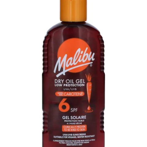 Malibu Dry Oil Gel With Carotene SPF 6 200 ml