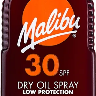 Malibu Dry Oil Spray Sol-olja SPF 30 200 ml
