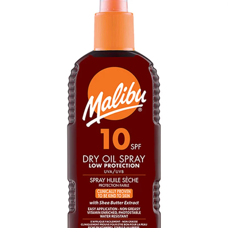 Malibu Dry Oil Sun Spray SPF 10 (F) (Stop Beauty Waste) 100 ml
