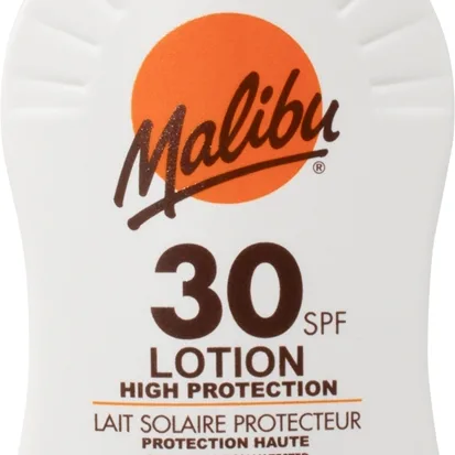 Malibu Lotion High Protection Skyddande mjölk SPF 30 200 ml