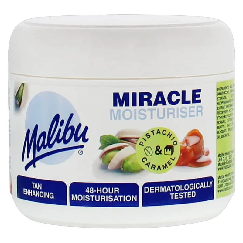 Malibu Miracle Moisturiser Caramel & Pistachio 300 ml