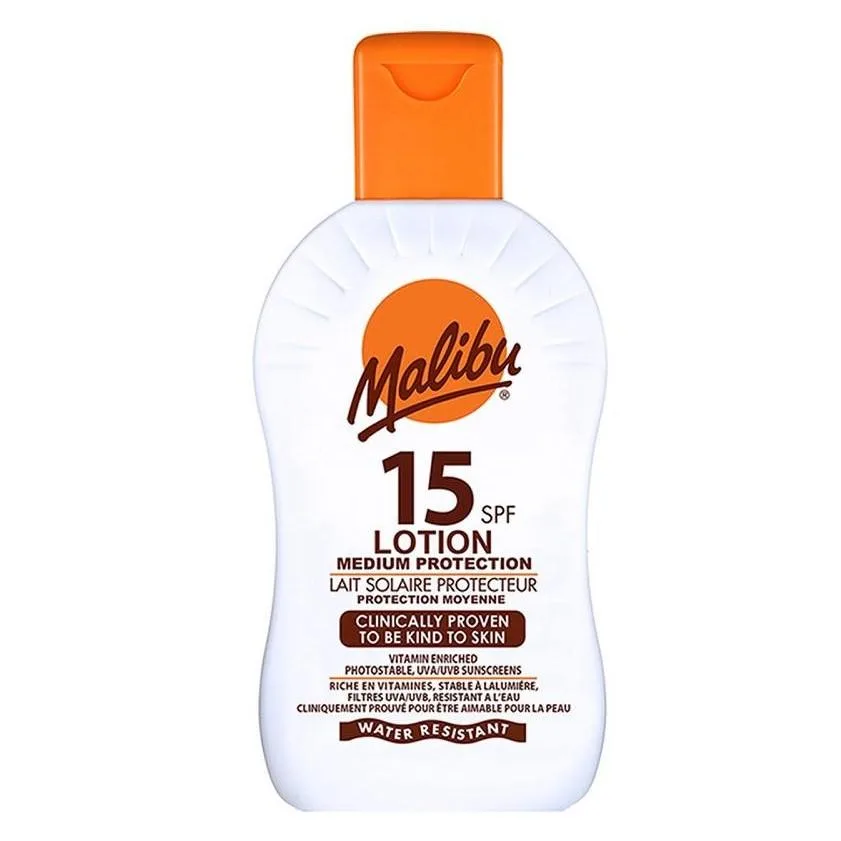 Malibu Sun Lotion SPF 15 (F) 400 ml