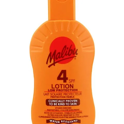 Malibu Sun Lotion SPF 4 (F) 200 ml