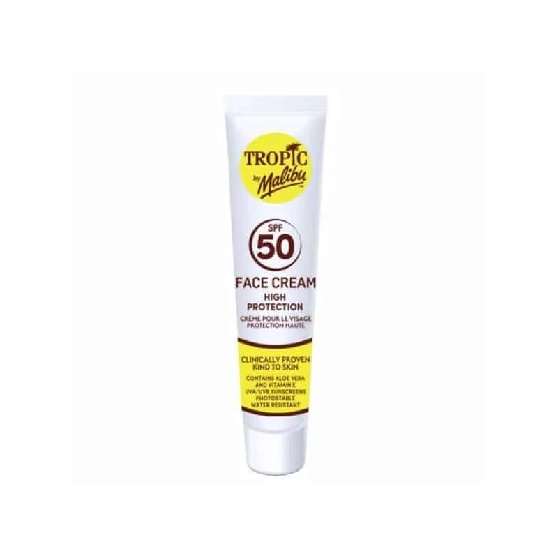 Malibu Tropic Anti Aging facial lotion SPF50 40ml