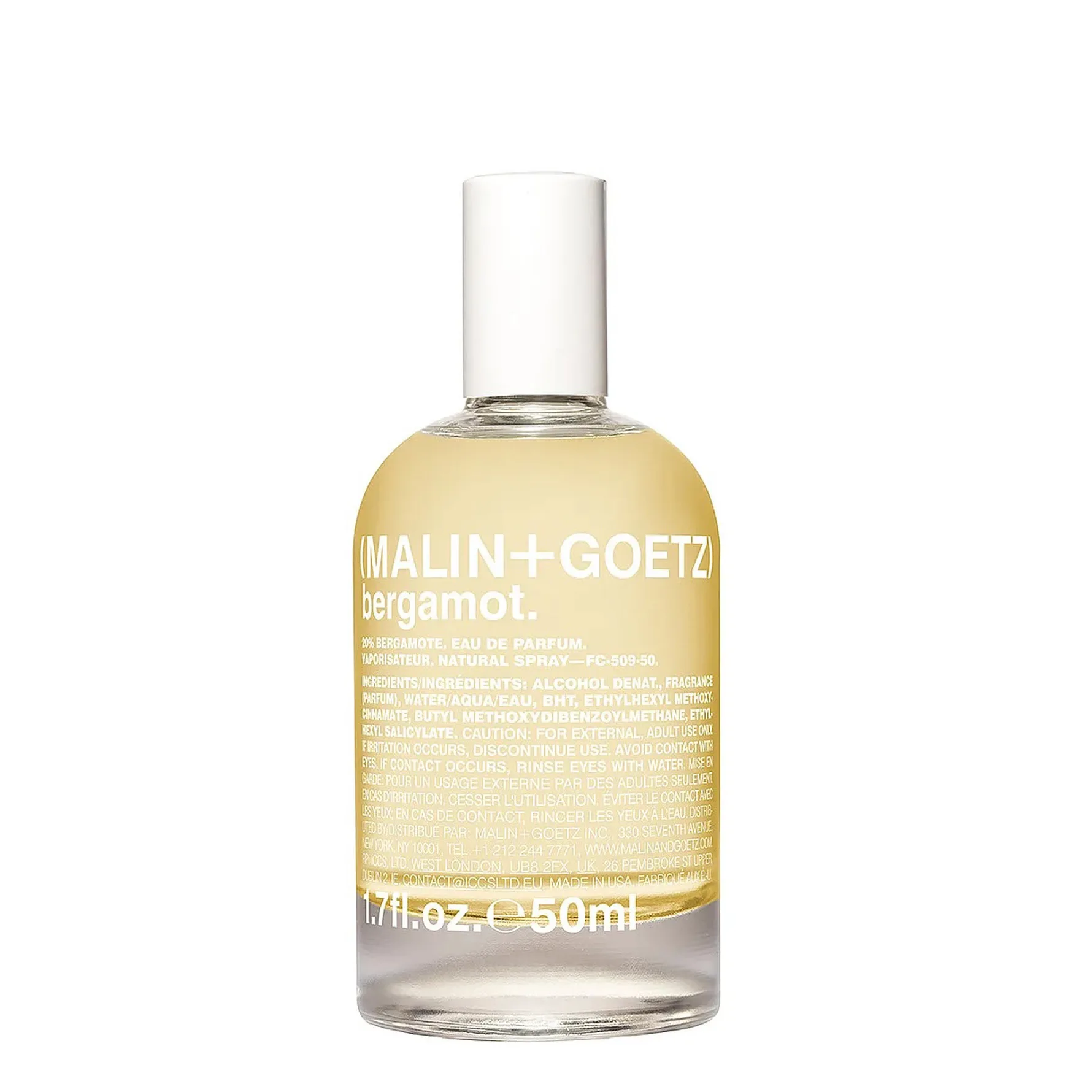 Malin+Goetz Bergamot Eau De Toilette - Nude - 50 ml