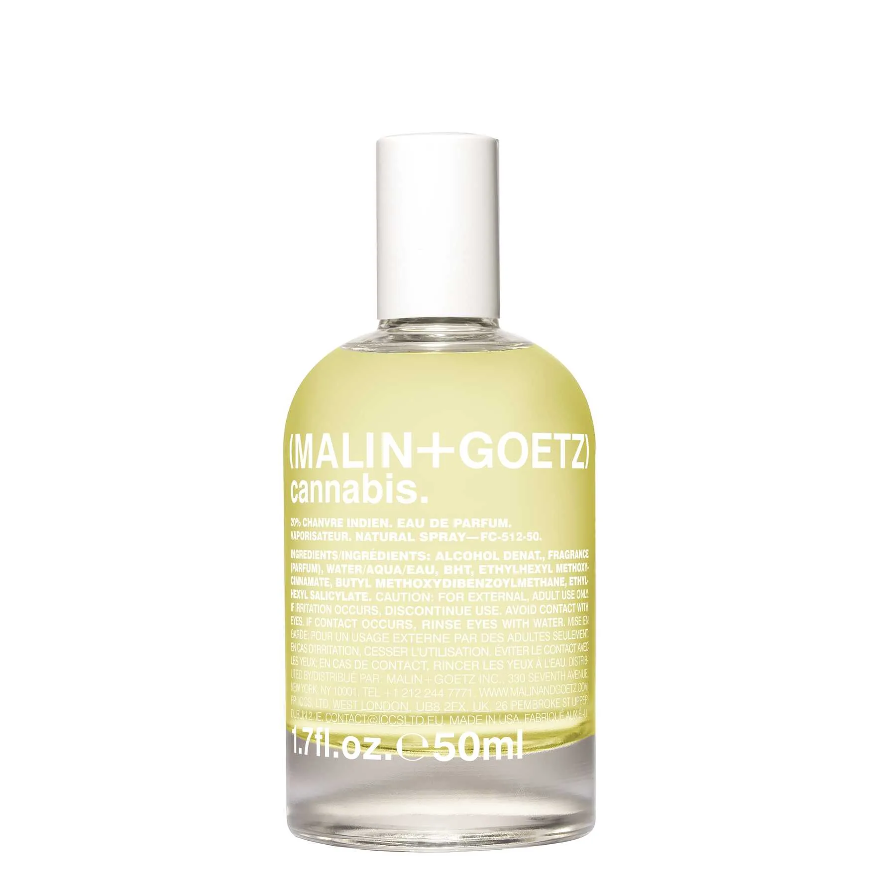 Malin+Goetz Cannabis Eau De Parfum - Nude - 50 ml