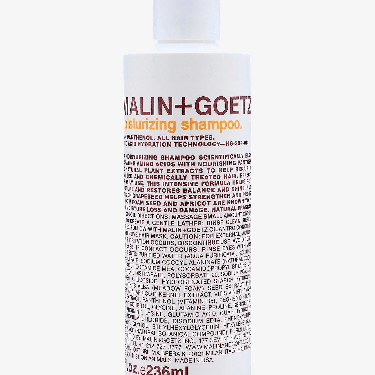 Malin+Goetz Moisturising Shampoo - Nude - 236ML