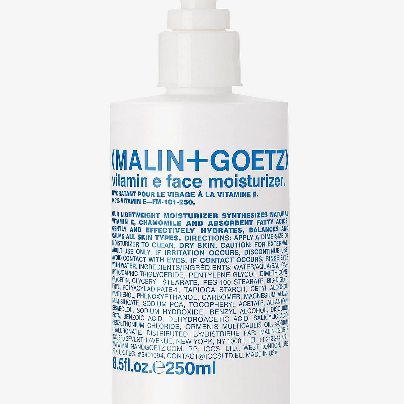 Malin+Goetz Vitamin E Face Moisturizer - Nude - 250ML