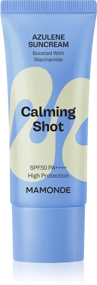 Mamonde Calming Shot Azulene Sun Cream SPF50 PA++++ 35 ml