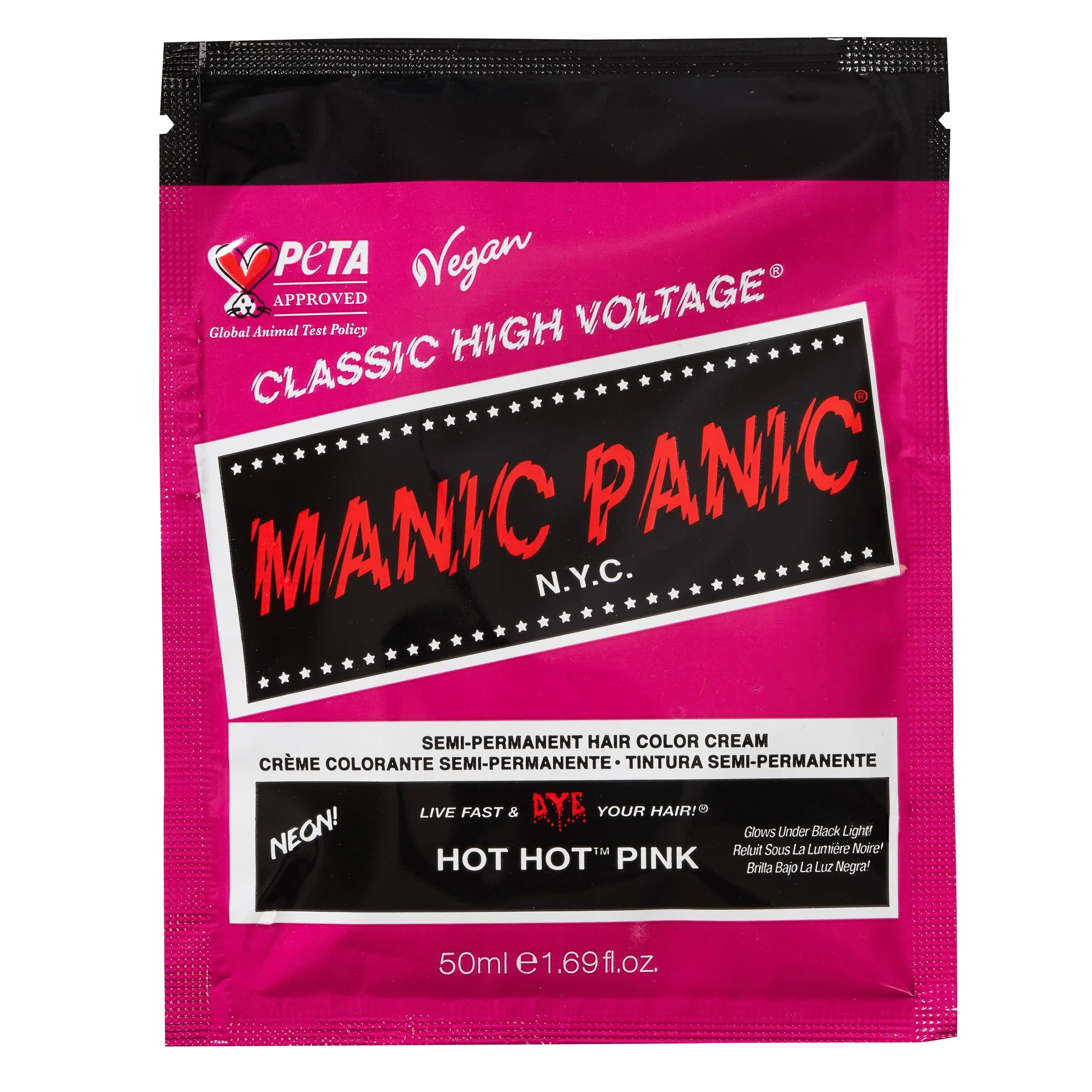 Manic Panic Classic High Voltage® Sachet Hot Hot™ Pink