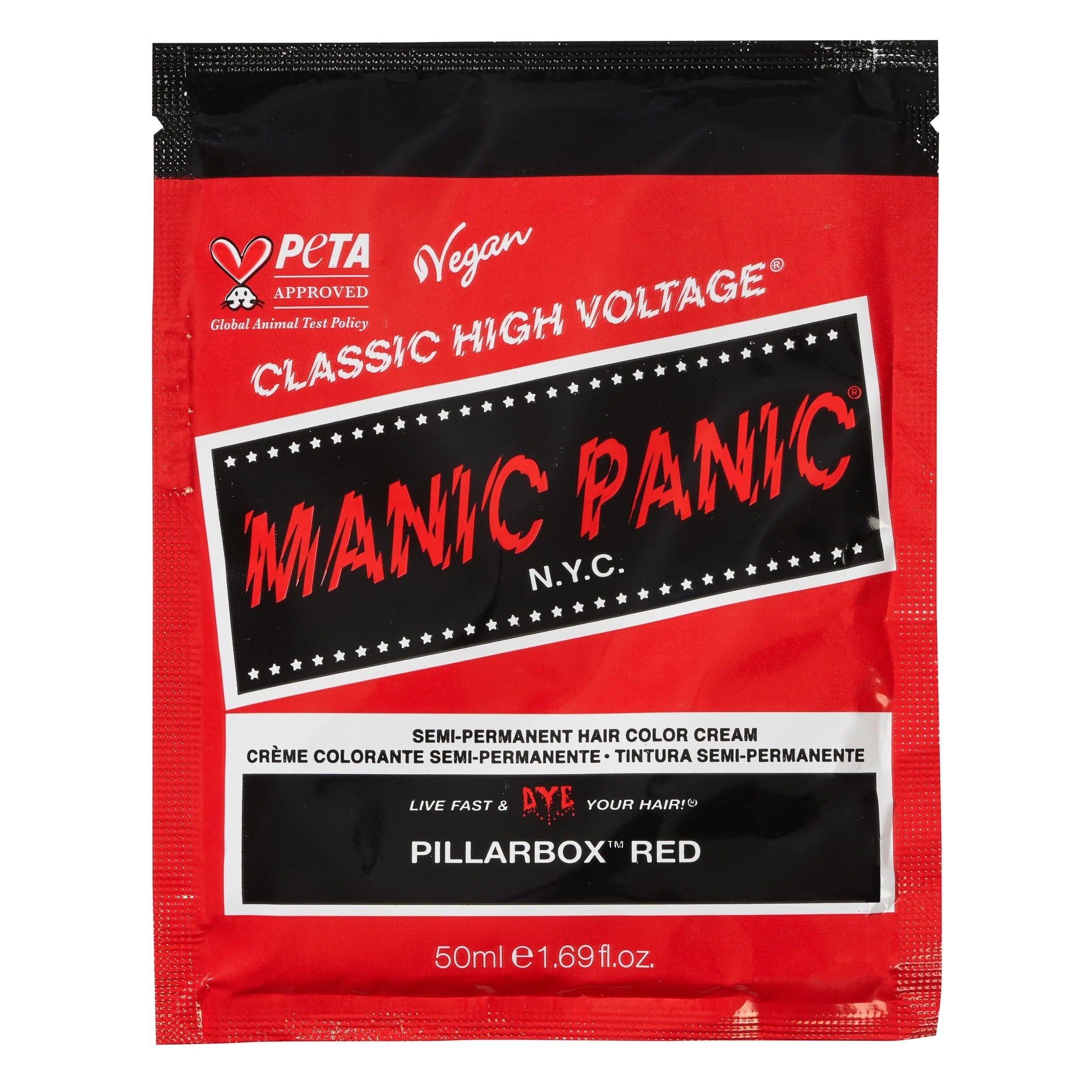 Manic Panic Classic High Voltage® Sachet Pillarbox™ Red