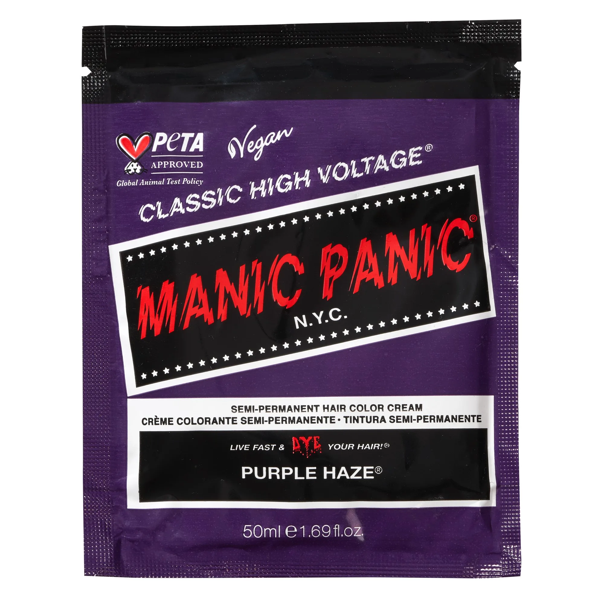 Manic Panic Classic High Voltage® Sachet Purple Haze®
