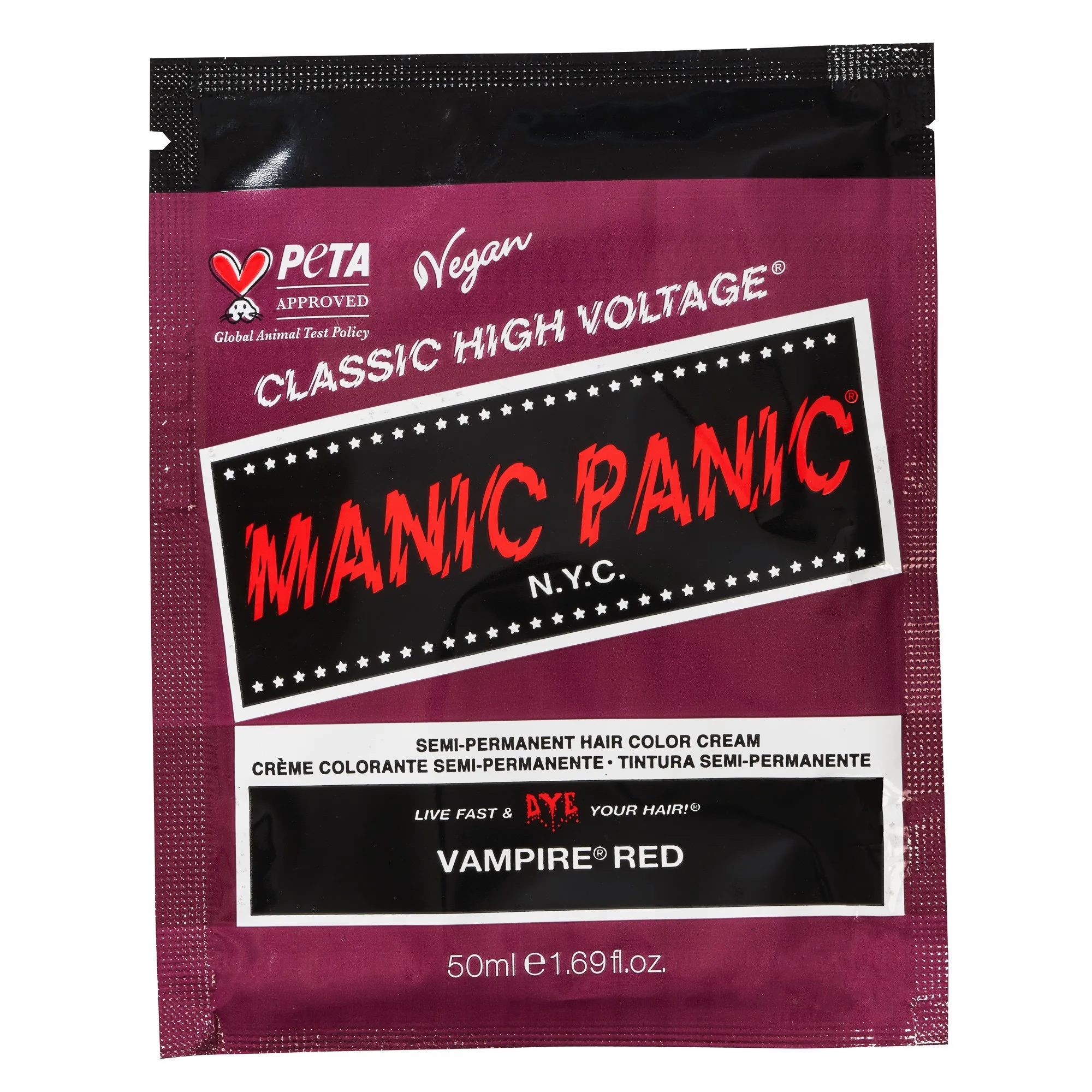Manic Panic Classic High Voltage® Sachet Vampire™ Red