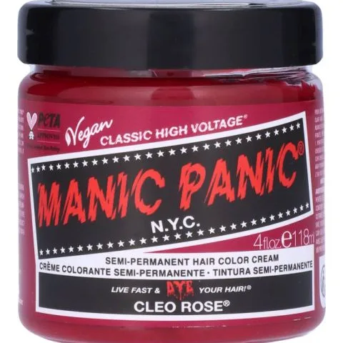 Manic Panic Semi-Permanent Hair Color Cream Cleo Rose