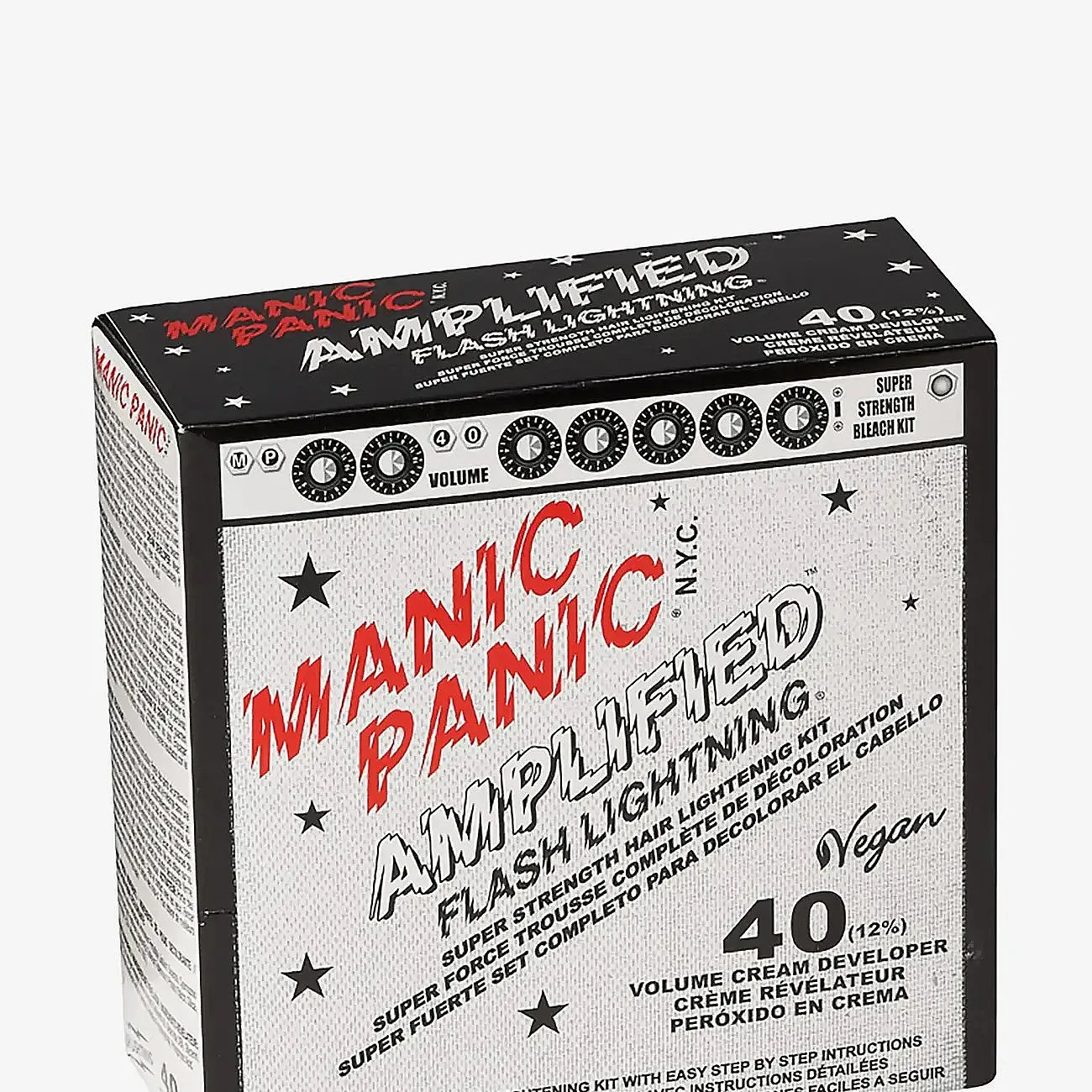 Manic Panic Flash Lightning Bleach Kit 40VOL 12% Cream Developer