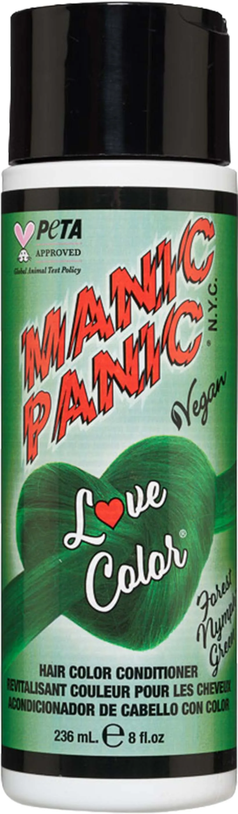 Manic Panic Love Color Forest Nymph Green