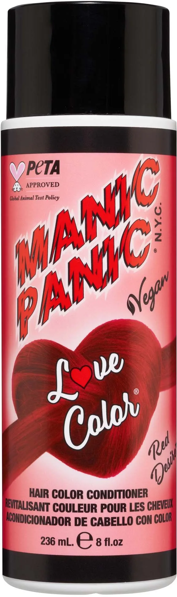 Manic Panic Love Color® Hair Color Conditioner Red Desire 236ml