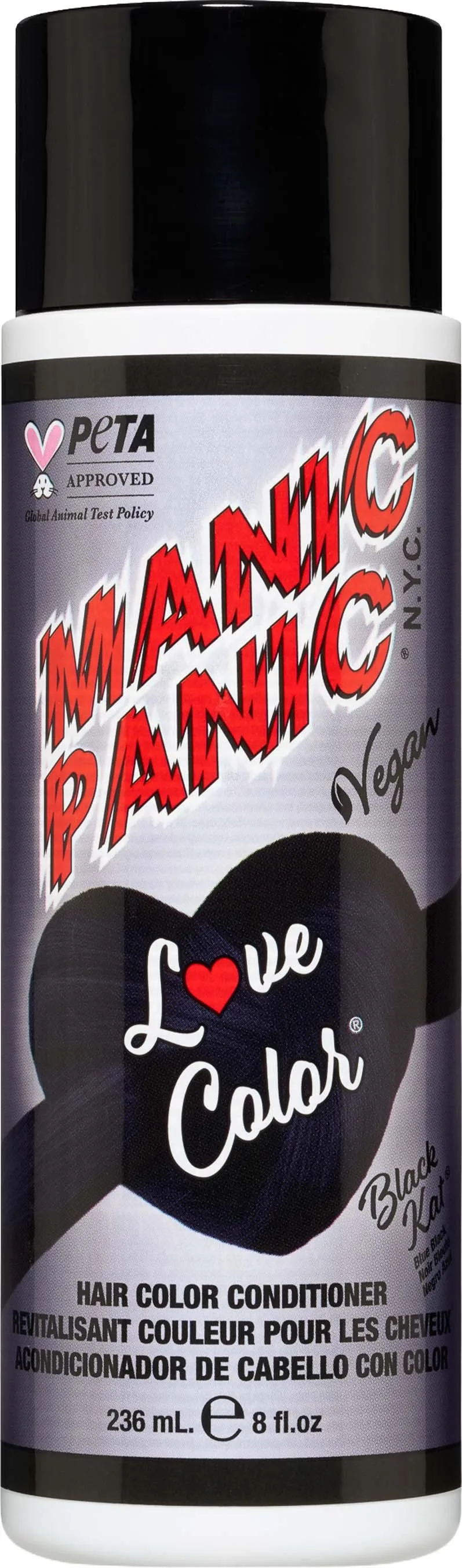 Manic Panic Love Color Black Kat