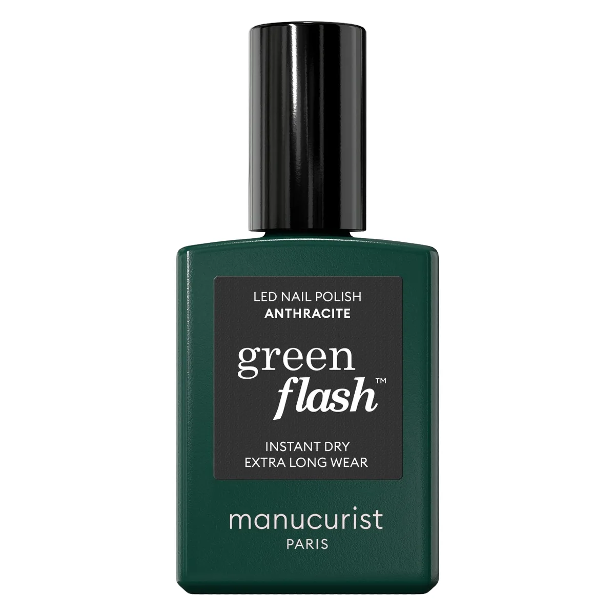 Manucurist Green Flash Led Nail Polish Anthracit 15ml