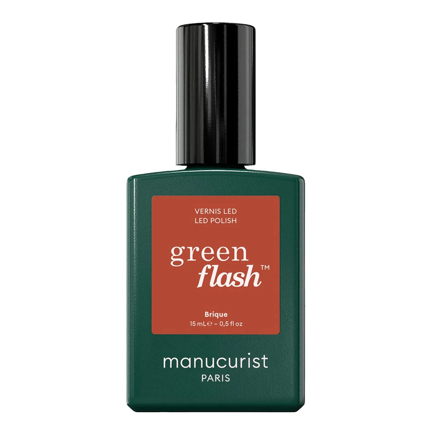 Manucurist Green Flash Nail Polish 15 ml - Brique
