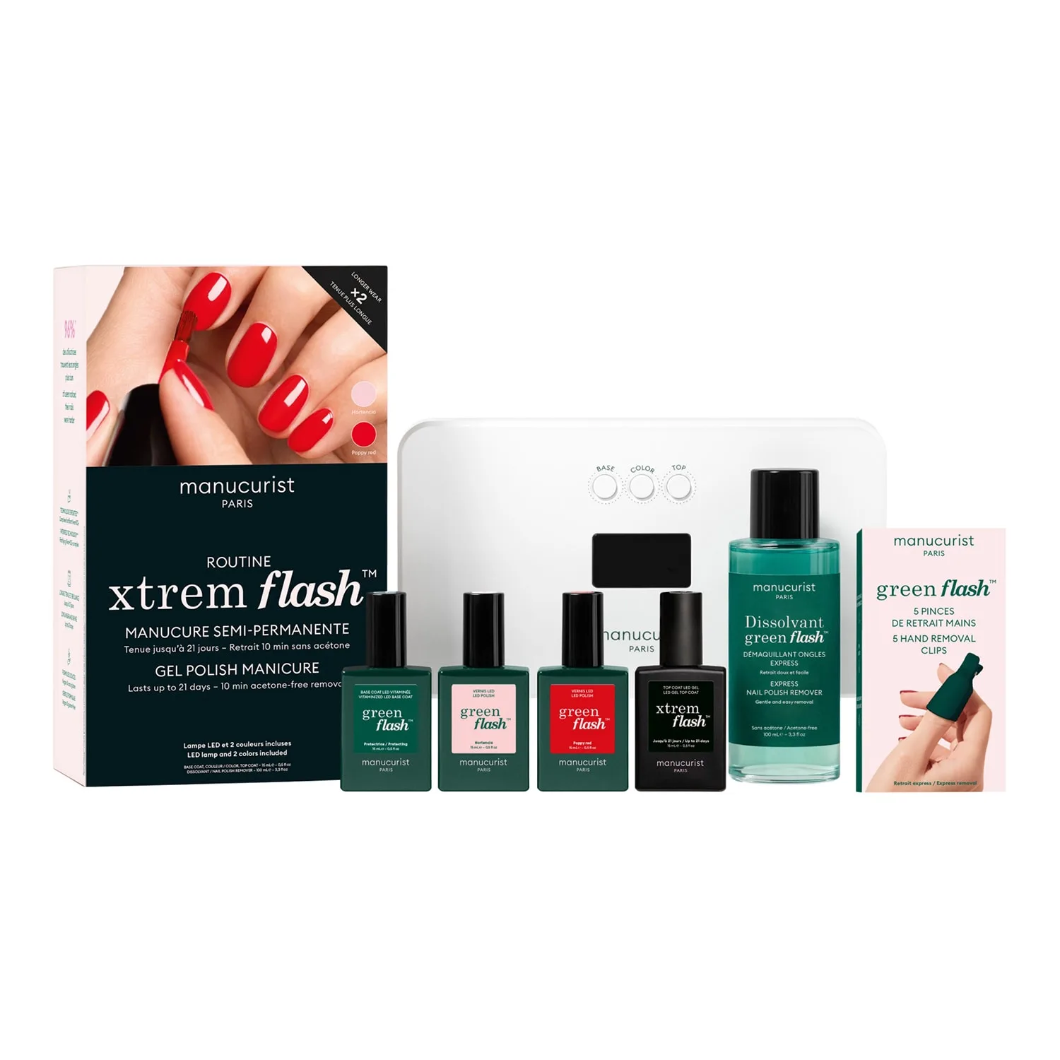 Manucurist XTREM Flash Gel Polish Routine