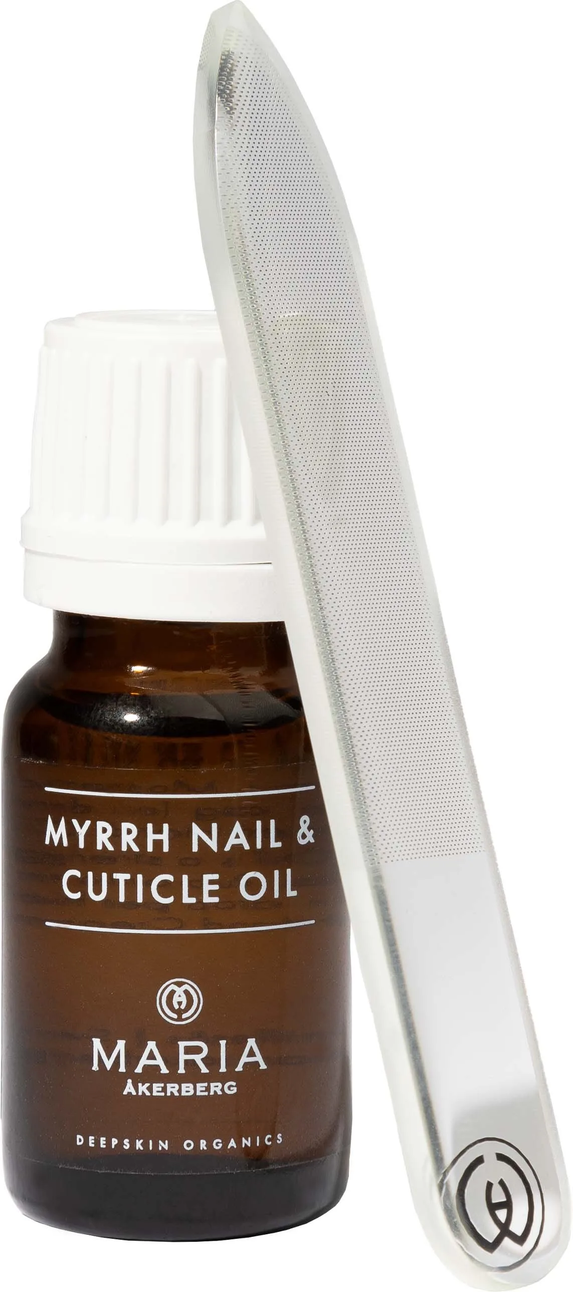 Maria Åkerberg Healthy Nail Heroes Nail Buffer Glass Myrrh Nail & Cuticle Oil