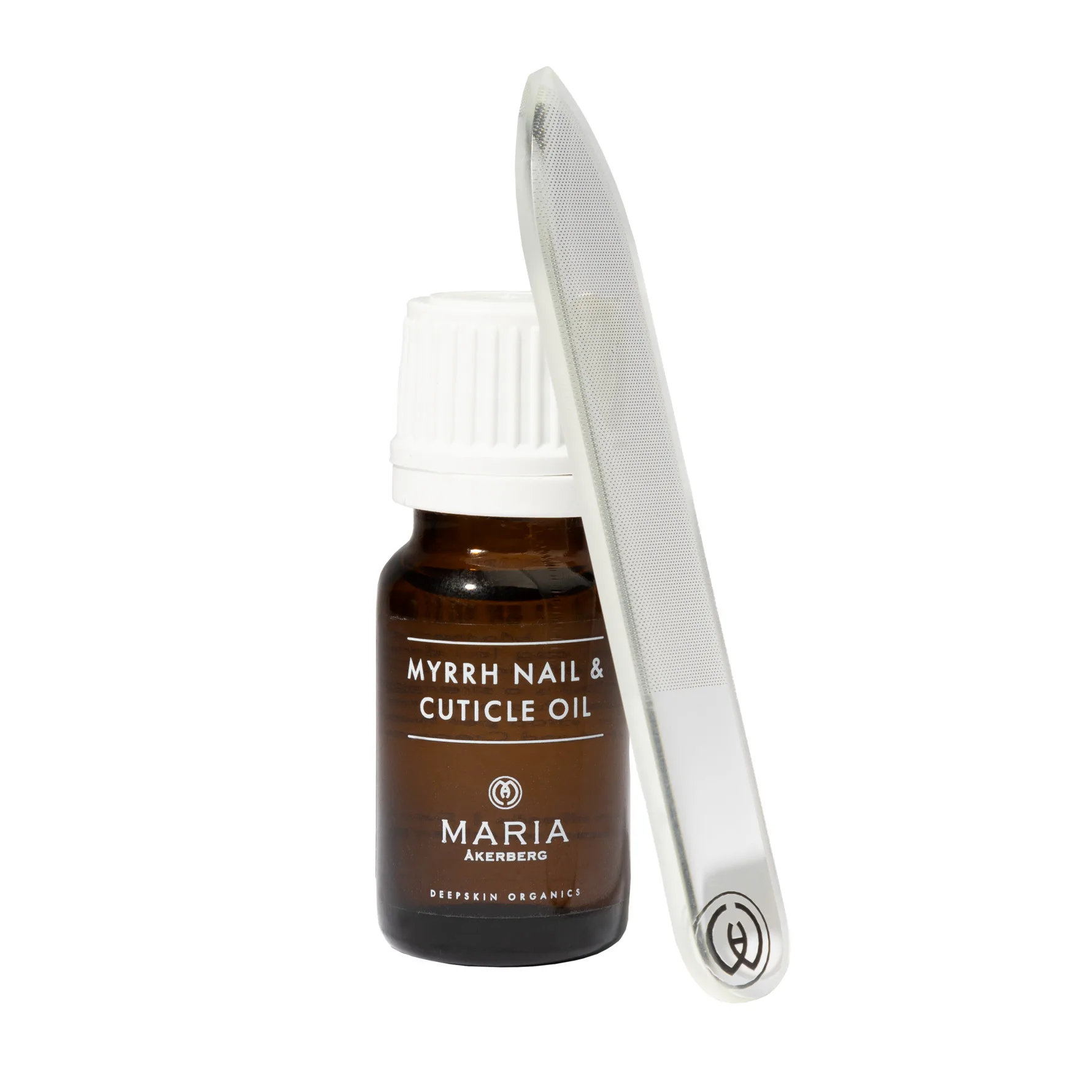 Maria Åkerberg Healthy Nail Heroes Nail Buffer Glass Myrrh Nail & Cuticle Oil