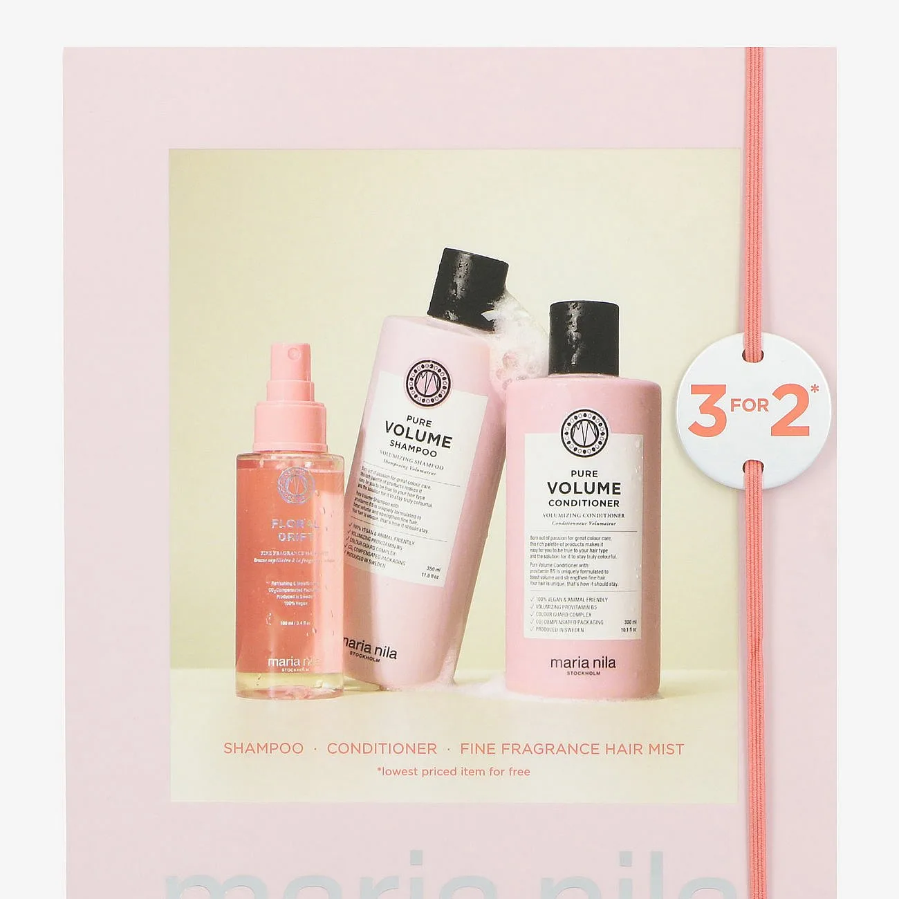 Maria Nila Beauty Box AW25 Pure Volume