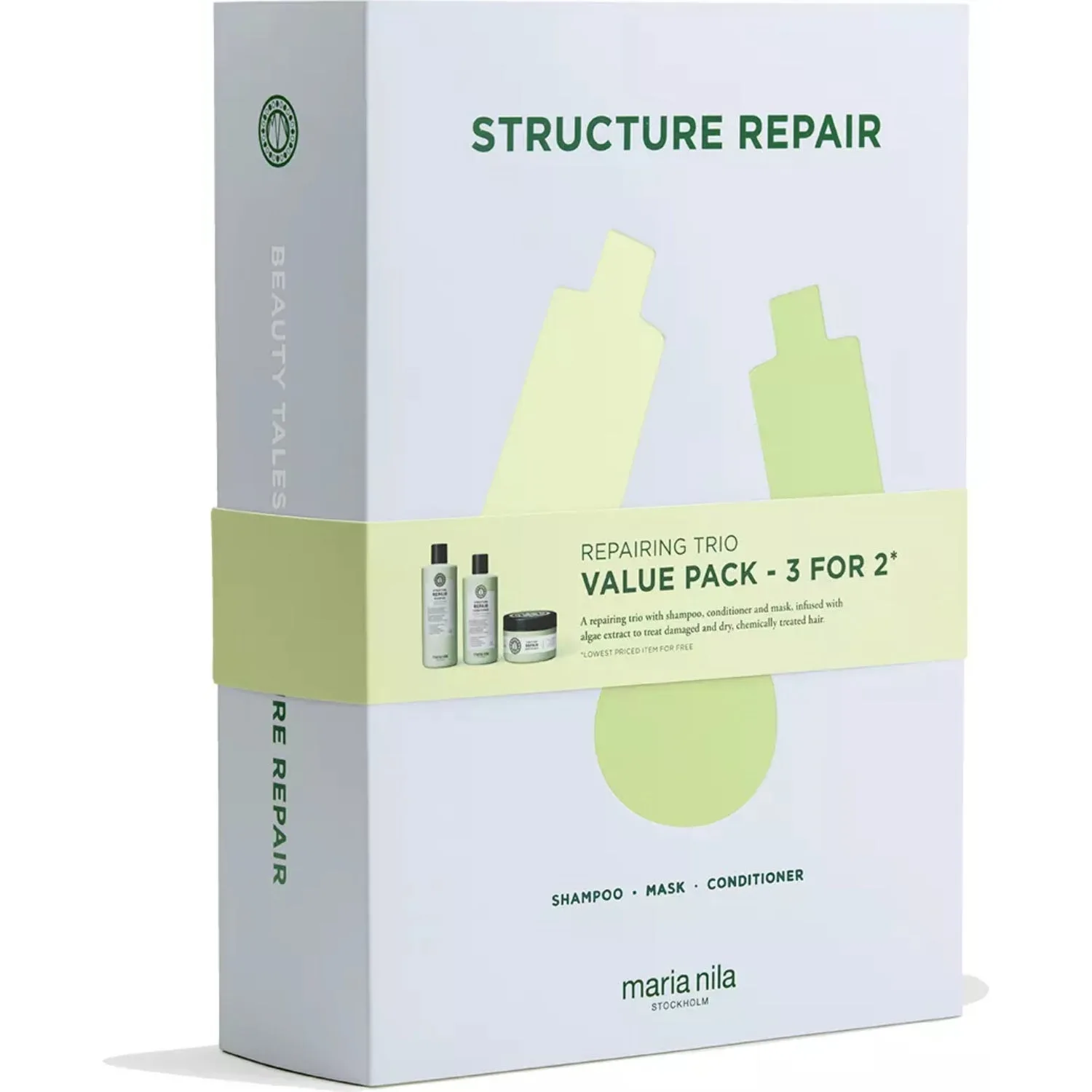 Maria Nila Beauty Box Strucuture Repair 350, 300 & 250 ml - 3 pcs