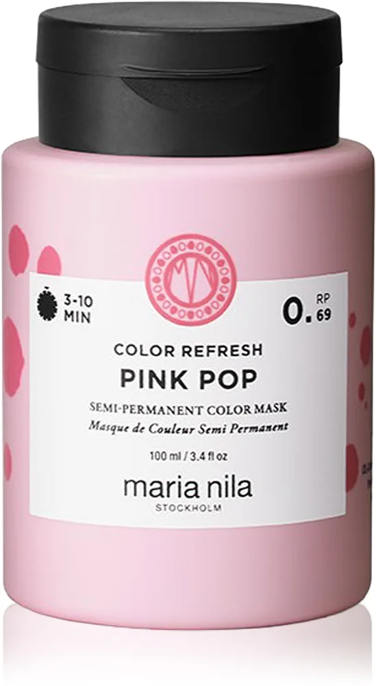 maria nila Colour Refresh Semi-Permanent Color Mask 0.69 Pink Pop