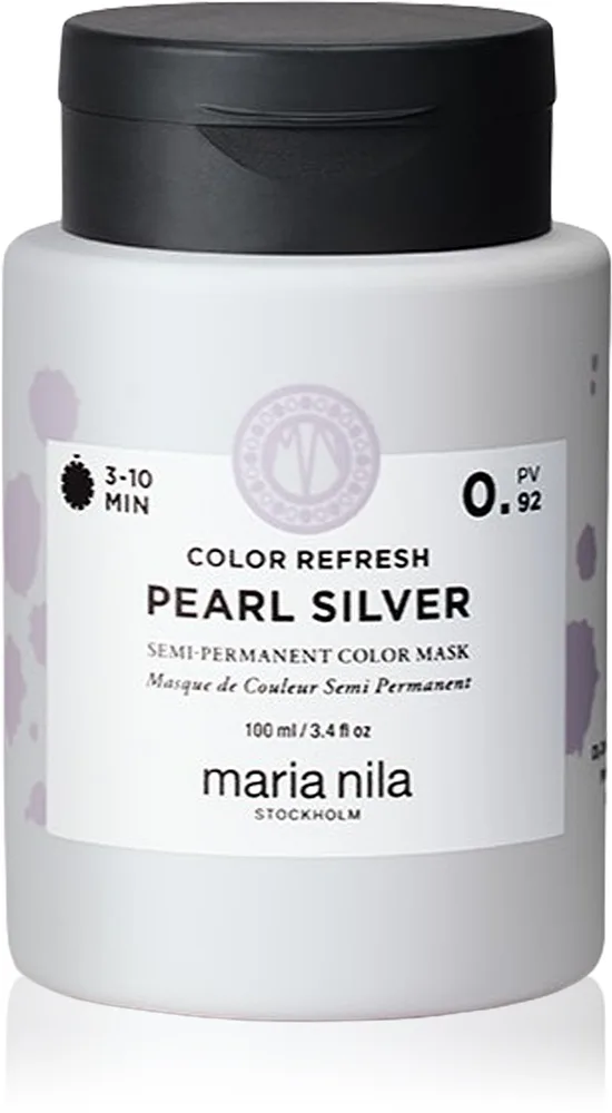 maria nila Colour Refresh Semi-Permanent Color Mask 0.92 Pearl Silver