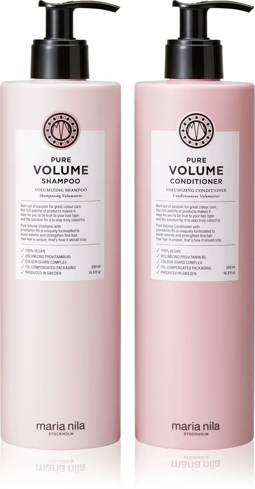 Maria Nila Pure Volume Duo Bundle 500 ml Hiustenhoitosetti