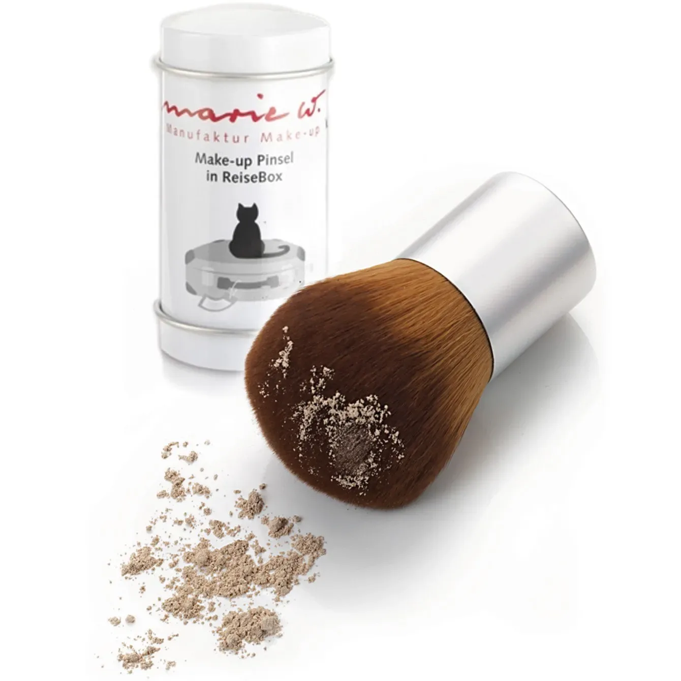 Marie W - Make-up Pinsel mit Reisebox